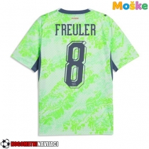 Moške Nogometnih dresov Švica Remo Freuler #8 Gostujoči SP 2026 Kratki rokavi